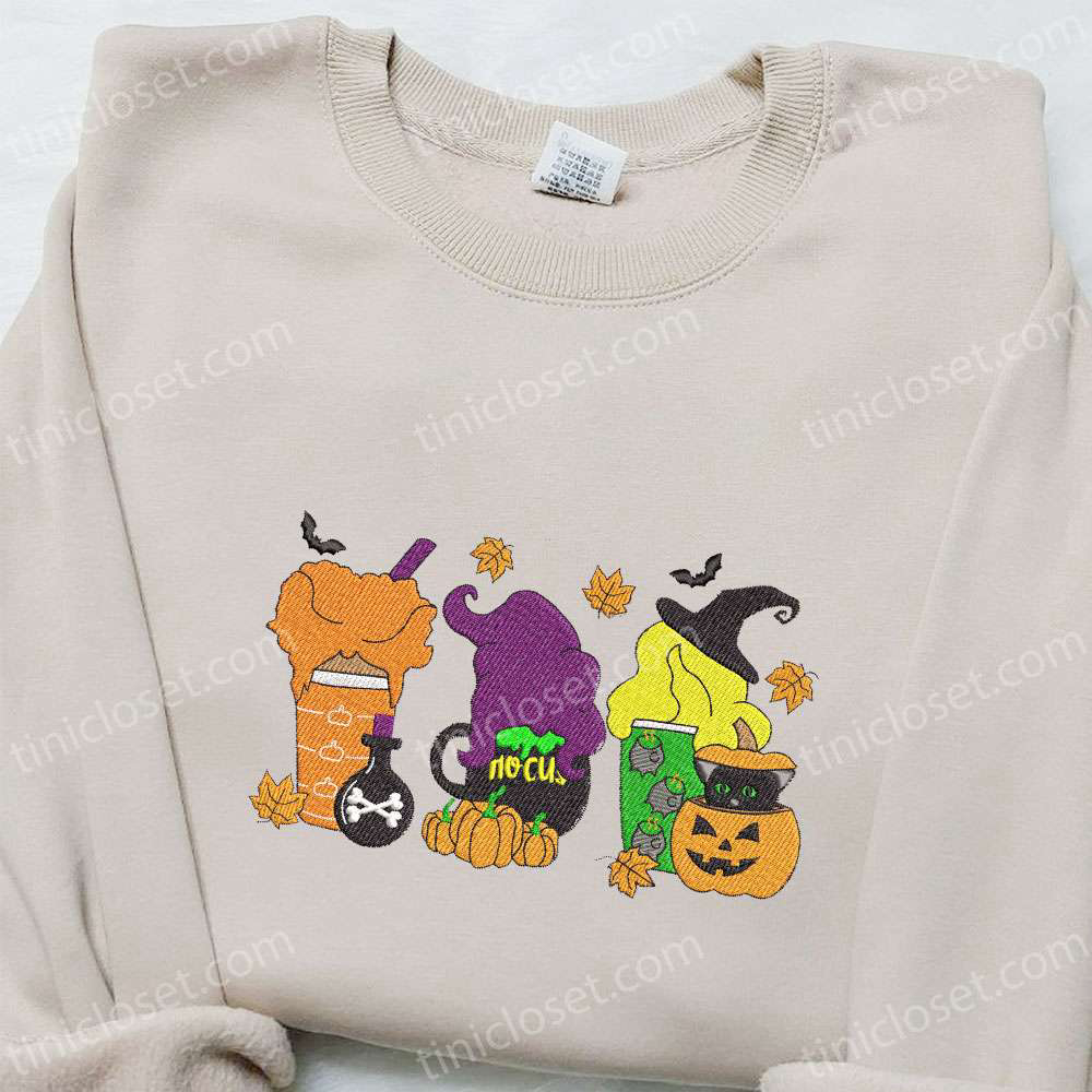 Spooky Hocus Pocus Fall Coffee Shirt & Halloween Sweatshirt: Best Gifts for Halloween Lovers