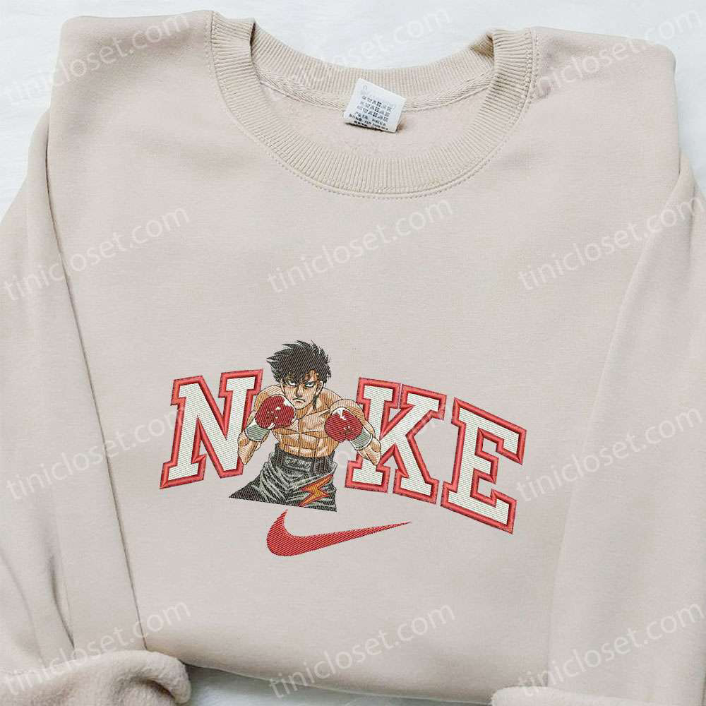 Ippo Makunouchi x Nike Anime Embroidered Shirt – Hajime no Ippo Inspired Nike Collaboration