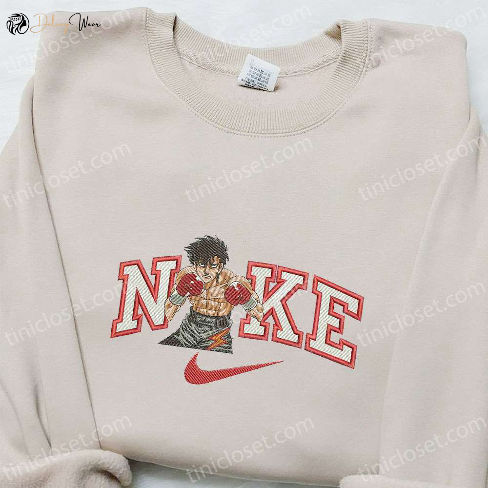 Ippo Makunouchi x Nike Anime Embroidered Shirt – Hajime no Ippo Inspired Nike Collaboration