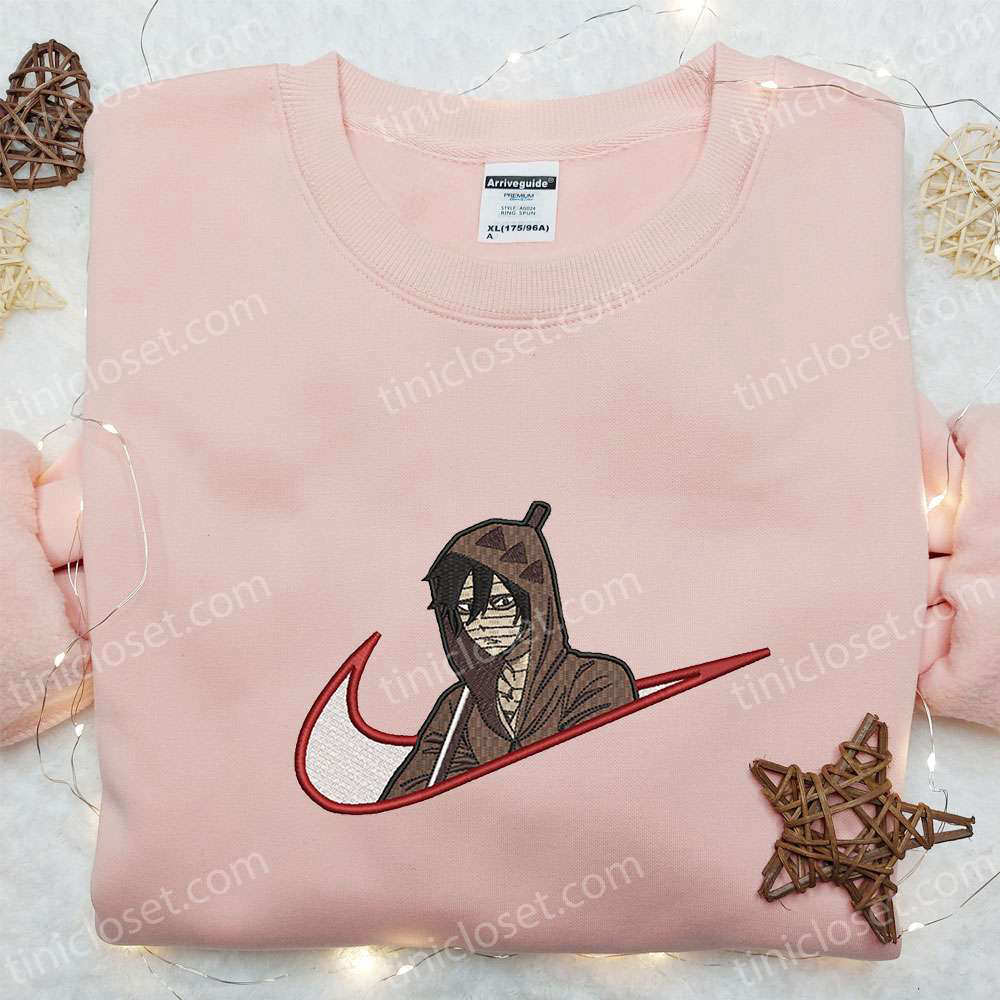Isaac Foster x Swoosh Anime Embroidered Shirt Angels of Death Sweatshirt Custom Hoodie
