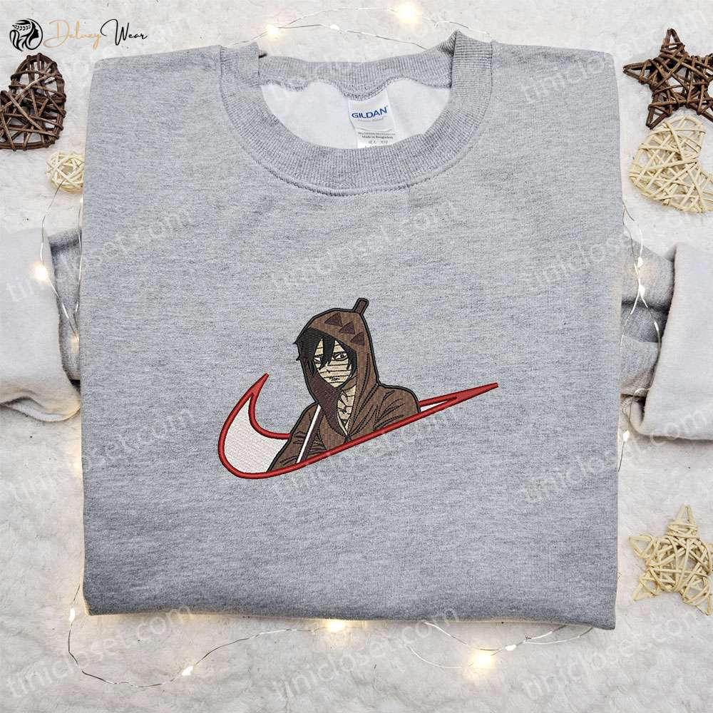 Isaac Foster x Swoosh Anime Embroidered Shirt Angels of Death Sweatshirt Custom Hoodie