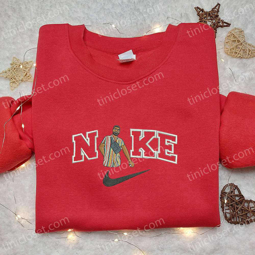 Kanye West x Nike Embroidered Shirt: Celebrity Style meets Nike Inspiration!