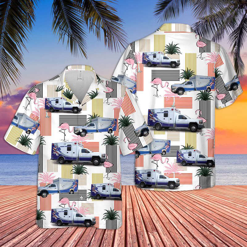Kentucky Hardin County EMS Hawaiian Shirt Gift for Men Dad Father Gift for Men Dad Father