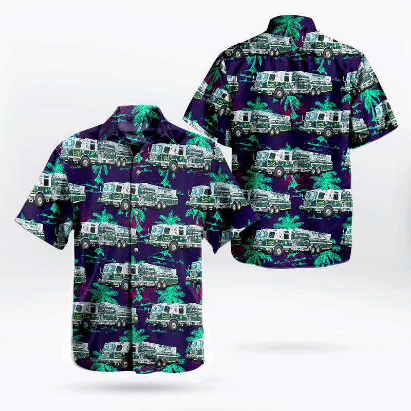 Limerick Fire Department, Royersford, Pennsylvania Hawaiian Shirt Gift for Men Dad Father Gift for Men Dad Father
