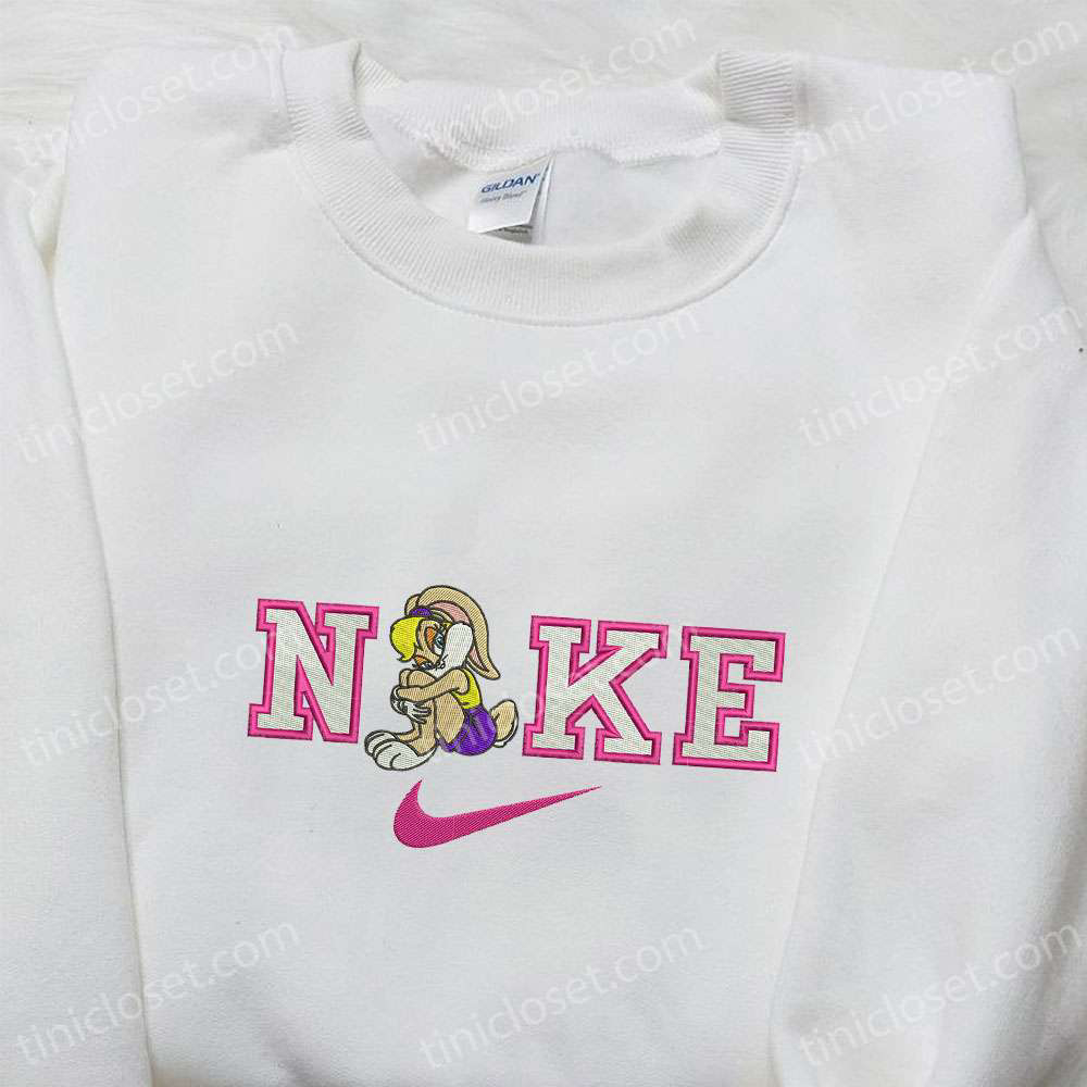 Lola x Nike Cartoon Embroidered Sweatshirt: Disney Characters Hoodie – Best Birthday Gift Ideas