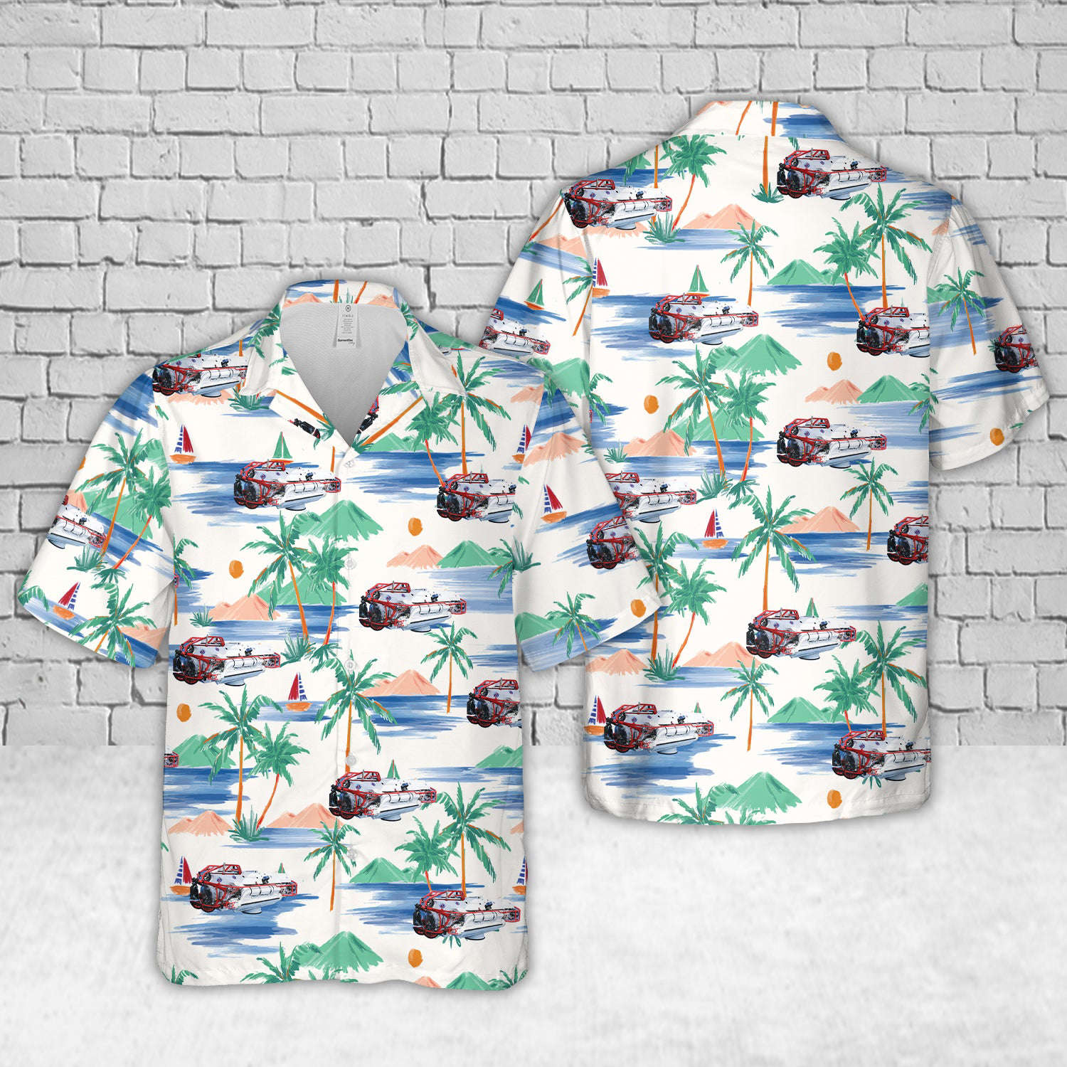 LR7 Deep-Submergence Rescue Vehicle (DSRV) Hawaiian Shirt Gift for Men Dad Father Gift for Men Dad Father
