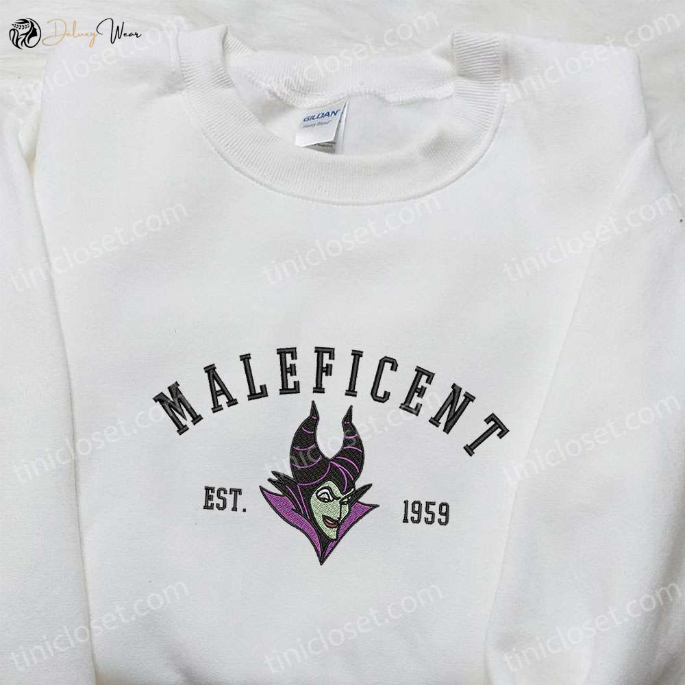 Maleficent Est 1959 Hoodie: Disney Halloween Sweatshirt Perfect Gift for Halloween Lovers