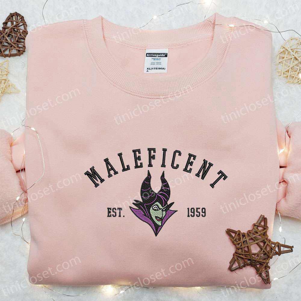 Maleficent Est 1959 Hoodie: Disney Halloween Sweatshirt Perfect Gift for Halloween Lovers