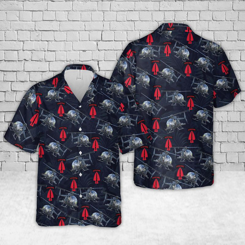 MD Helicopters MH-6 Little Bird Hawaiian Shirt Gift for Men Dad Father Gift for Men Dad Father