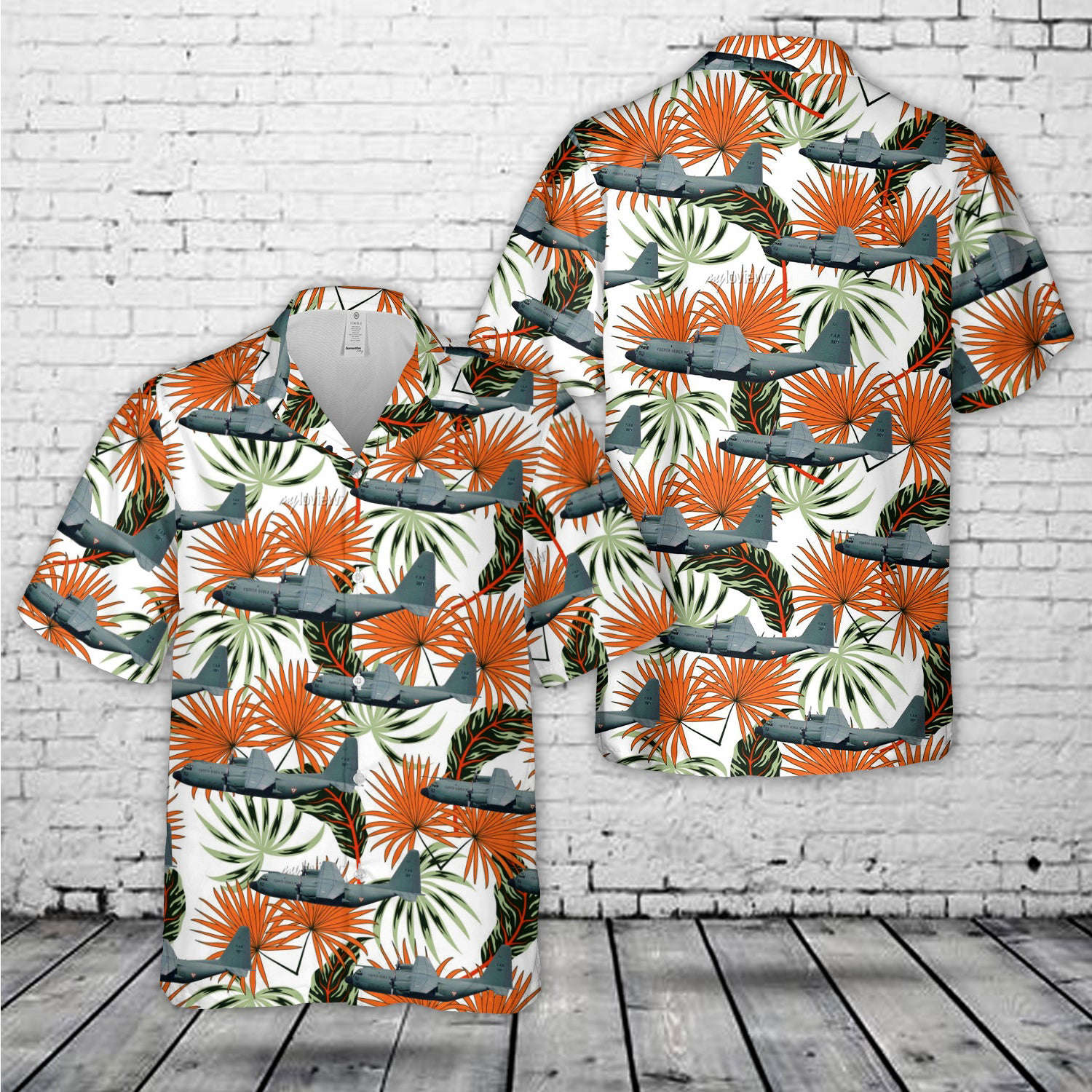 Mexican Air Force Fuerza Aerea Mexicana C-130 Hawaiian Shirt Gift for Men Dad Father Gift for Men Dad Father