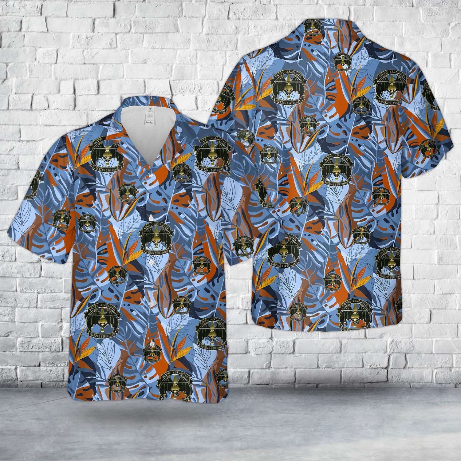 Mexican Army Fuerzas Especiales del Alto Mando Hawaiian Shirt Gift for Men Dad Father Gift for Men Dad Father
