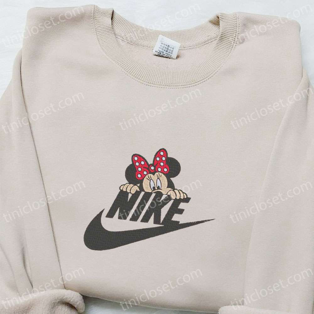 Minnie Mouse x Nike Cartoon Sweatshirt & Disney Characters T-shirt: Best Family Gift Ideas