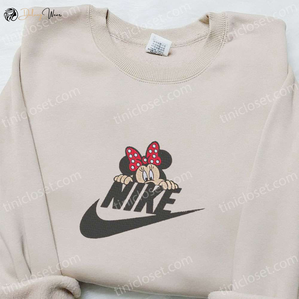 Minnie Mouse x Nike Cartoon Sweatshirt & Disney Characters T-shirt: Best Family Gift Ideas