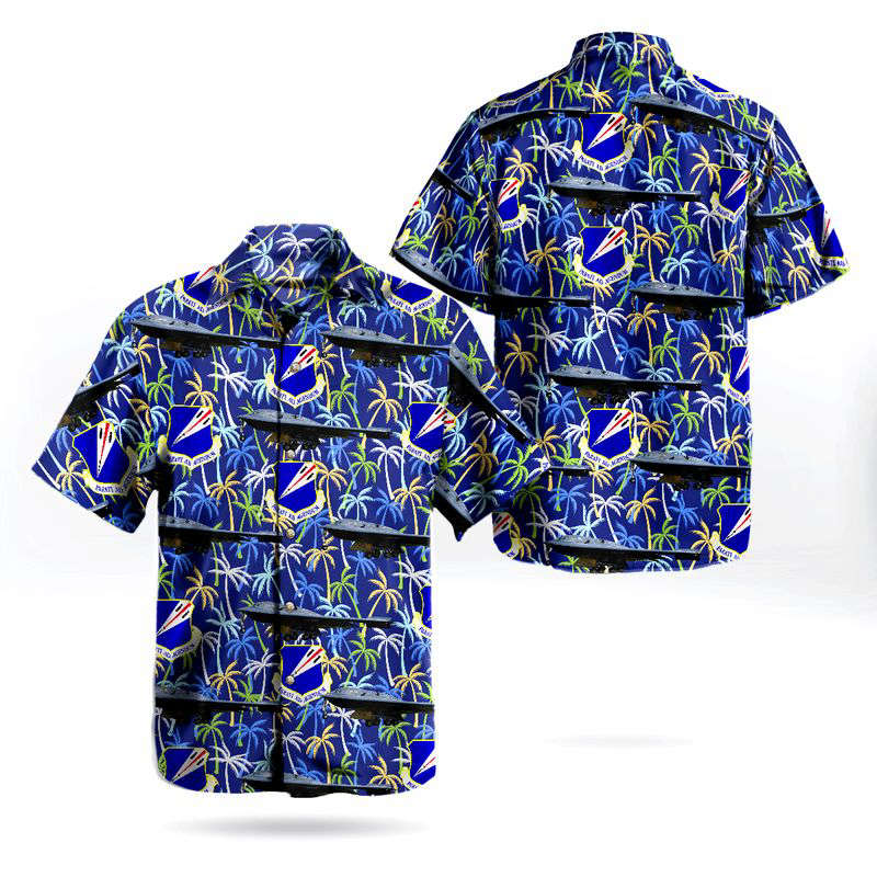 Missouri Air National Guard 131st Bomb Wing Northrop Grumman B-2 Spirit Hawaiian Shirt Gift for Men Dad Father Gift for Men Dad Father