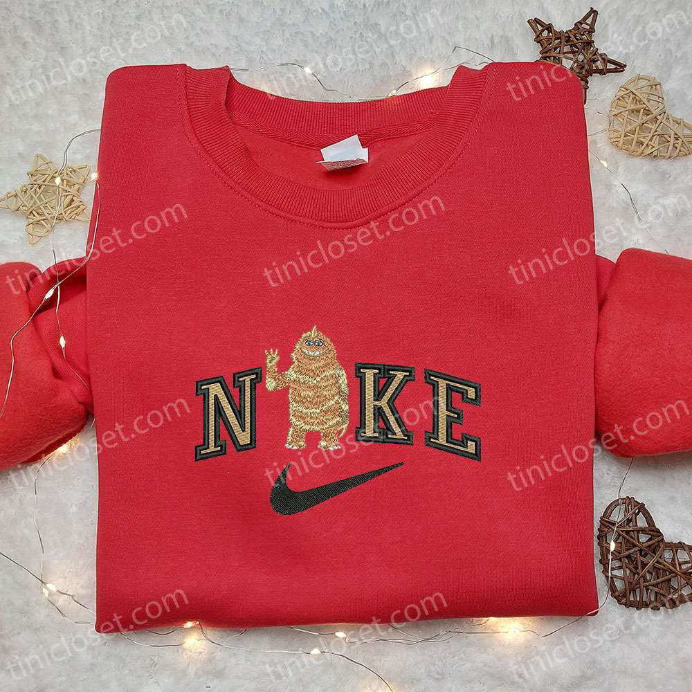 Monster x Nike Embroidered Tshirt: Stylish Nike Inspired Shirt Perfect Family Gift