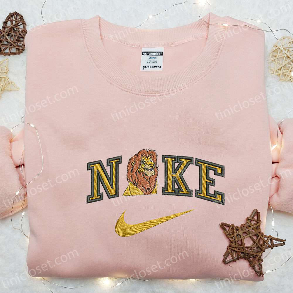 Musafa x Nike Cartoon Embroidered Tshirt: Best Nike Inspired Gift for Family