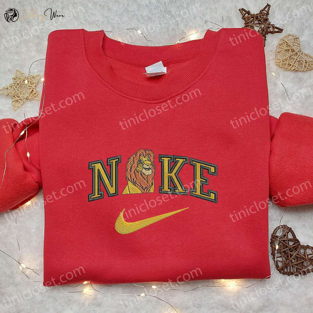 Musafa x Nike Cartoon Embroidered Tshirt: Best Nike Inspired Gift for Family