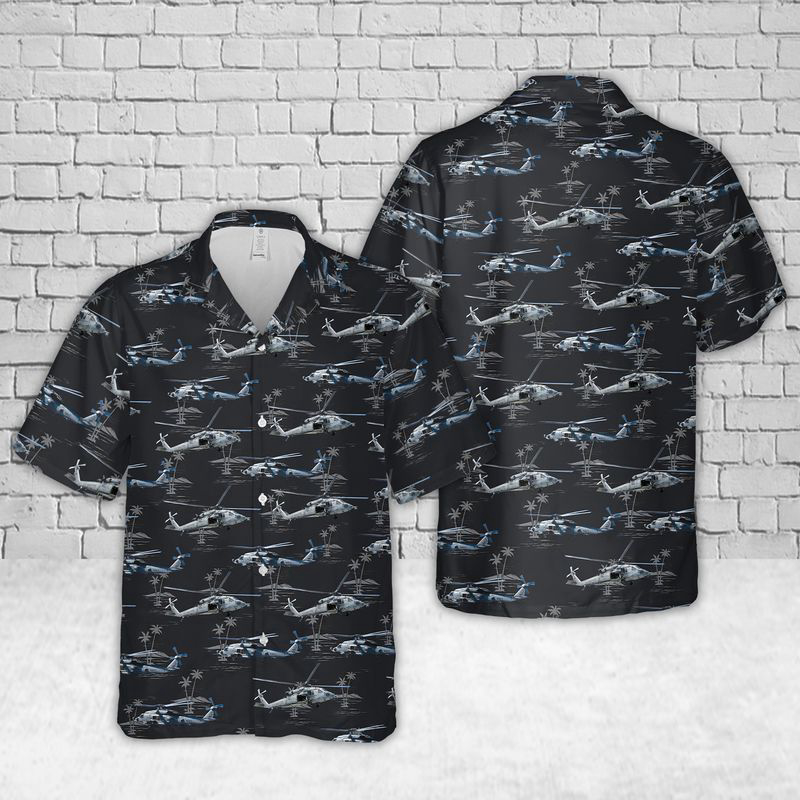 Naval Aircrewman Helicopter Hawaiian Shirt Gift for Men Dad Father Gift for Men Dad Father