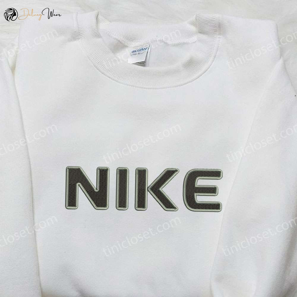 Nike Inspired Embroidered Shirt: Perfect Family Gifts for Style Enthusiasts