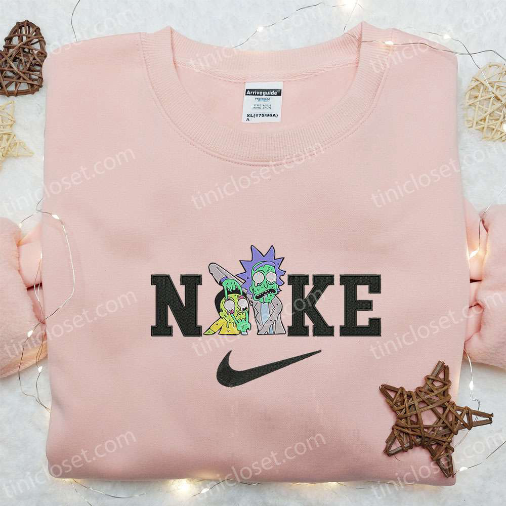 Nike Rick and Morty Halloween Embroidered Shirt – Cartoon Inspired
