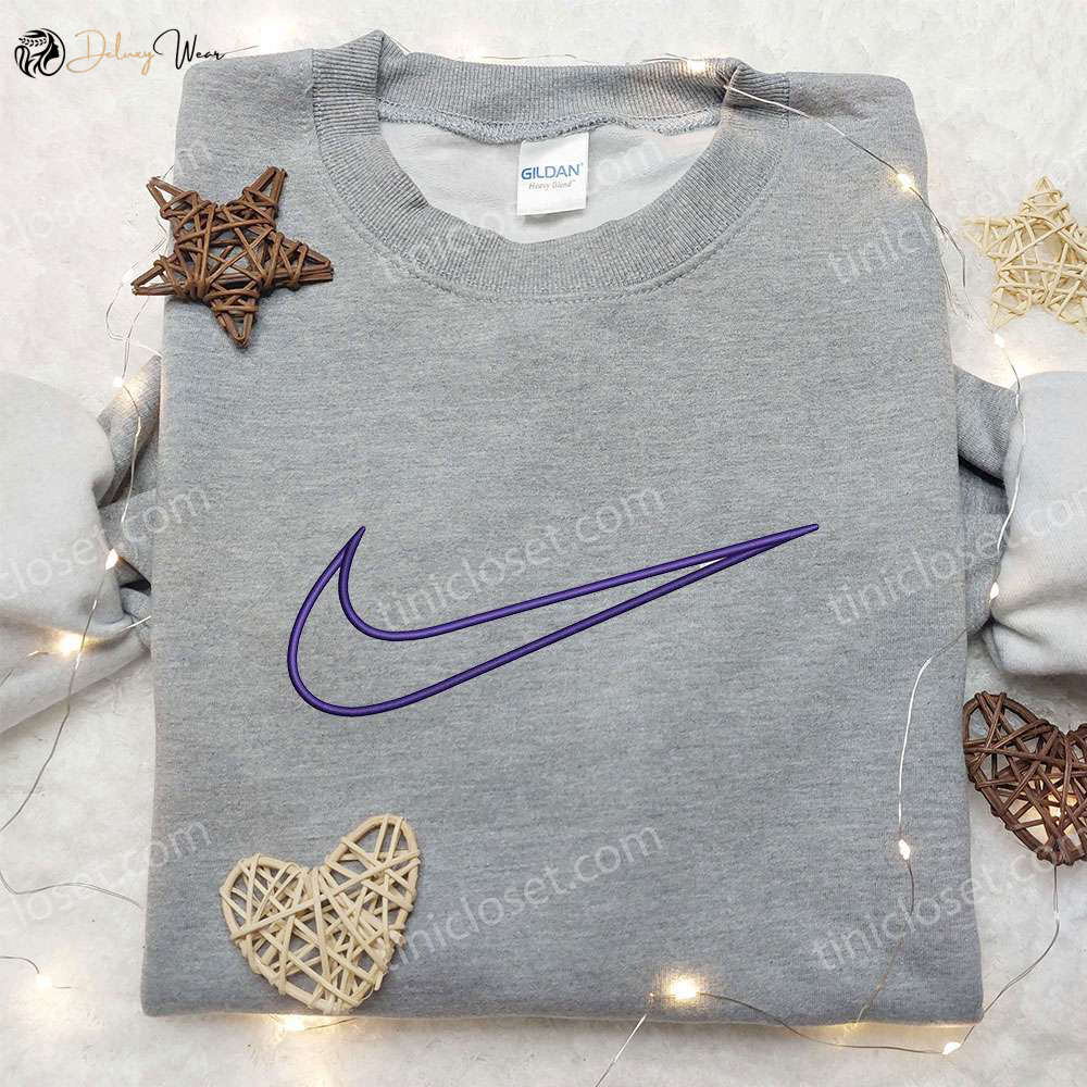 Nike Swoosh Embroidered Sweatshirt & Shirt: Best Birthday Gift Ideas