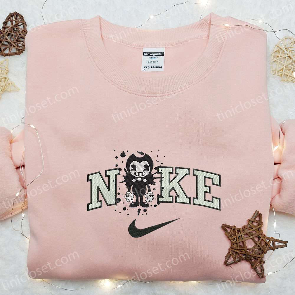 Nike x Bendy and the Ink Machine: Spooky Hoodie & Shirt – Best Halloween Clothing