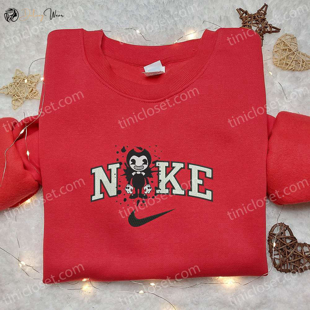 Nike x Bendy and the Ink Machine: Spooky Hoodie & Shirt – Best Halloween Clothing