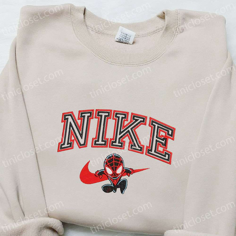 Nike x Chibi Spider-Man Venom Movie Tshirt & Marvel Universe Hoodie – Custom Embroidered
