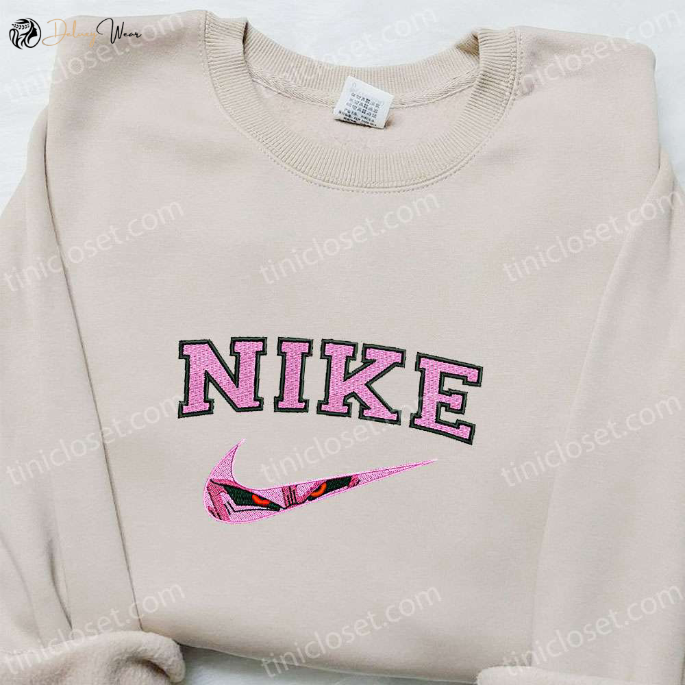 Nike x Frieza Anime Embroidered Sweatshirt: Dragon Ball Shirt Best Family Gift