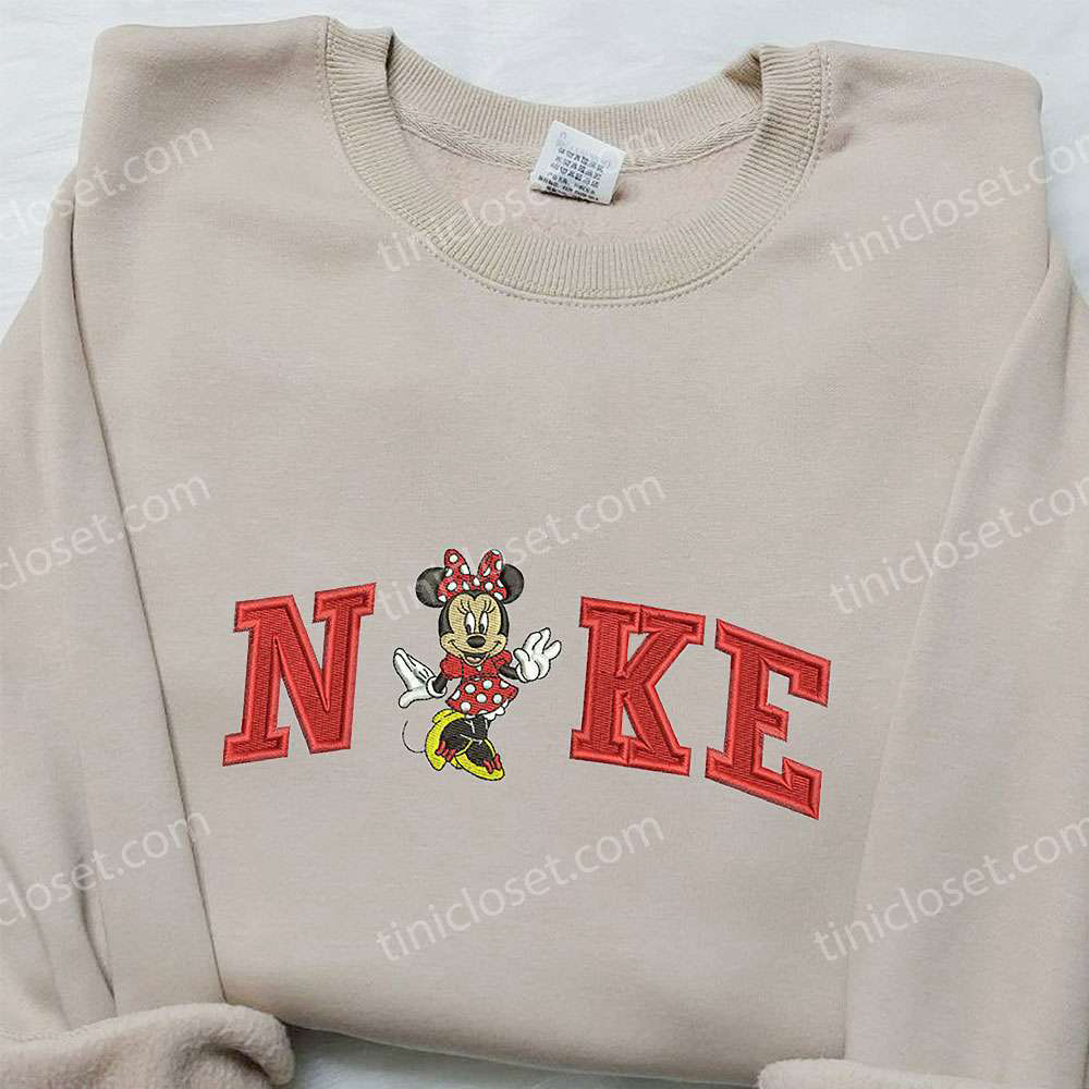 Nike x Minnie & Walt Disney Embroidered Shirt: Stylish & Iconic Nike Inspired Design