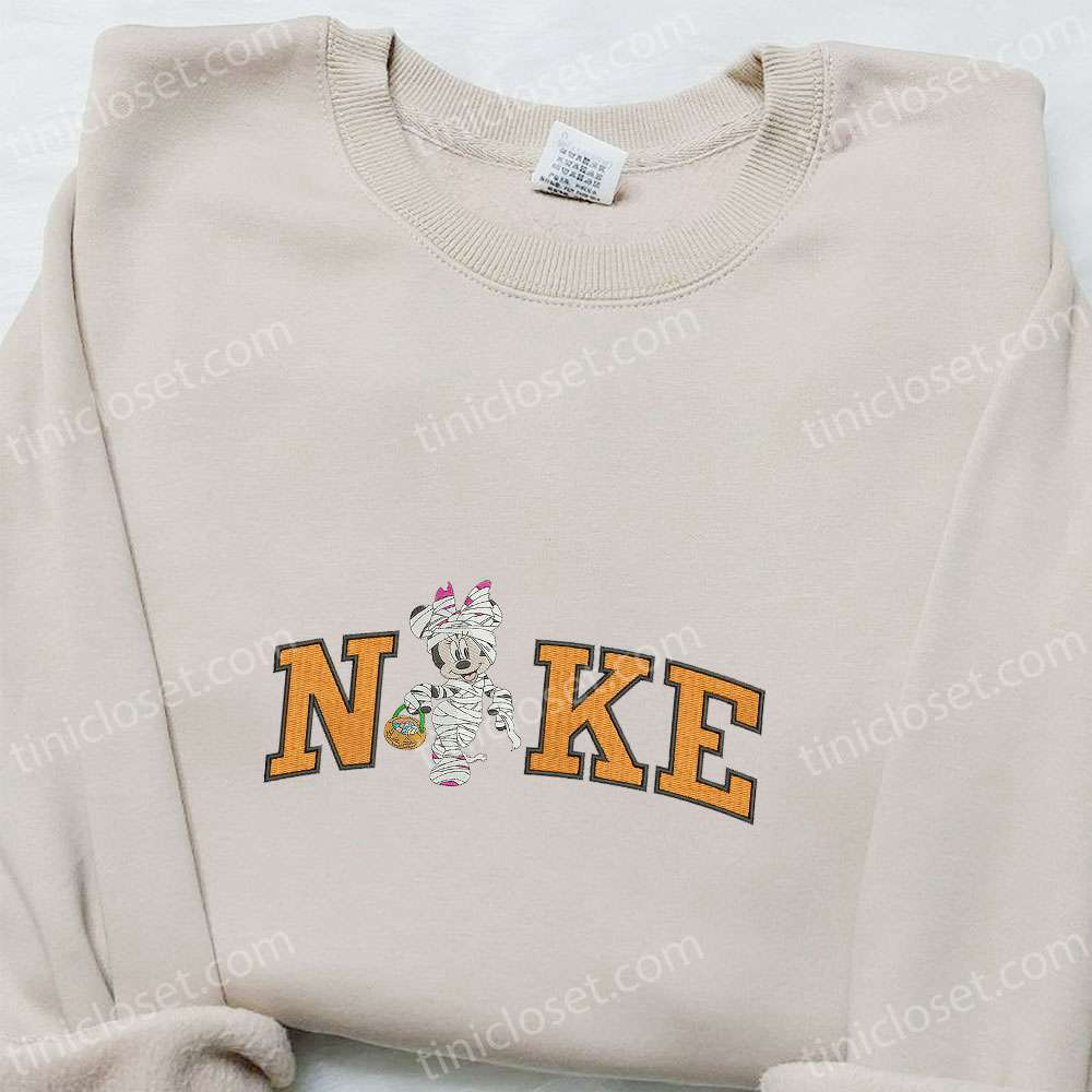 Nike x Mummy Minnie Witches Shirt Disney Halloween Hoodie & Nike Inspired Sweatshirt