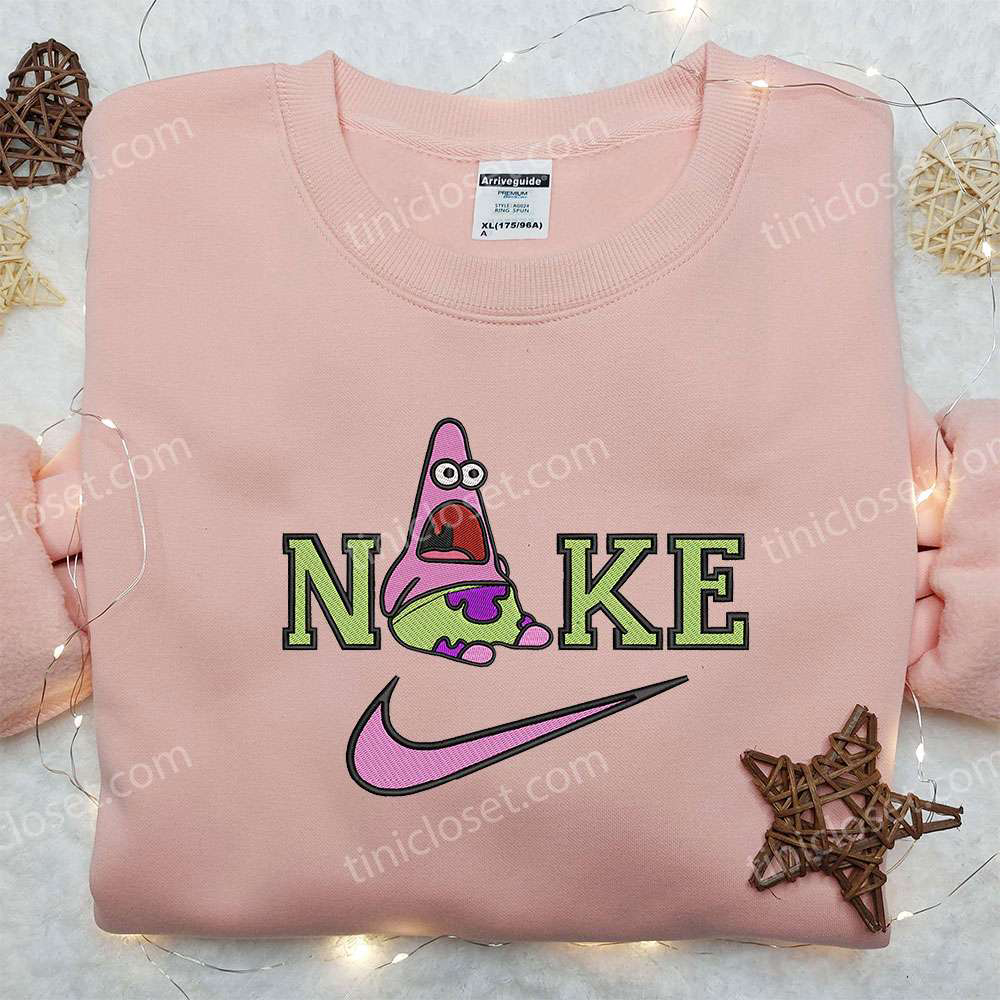 Nike x Patrick Star & SpongeBob SquarePants Embroidered Sweatshirt & Shirt