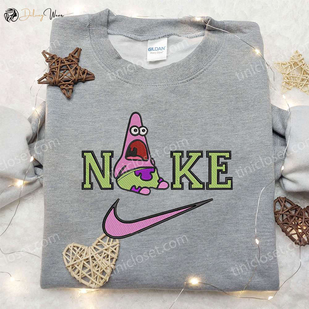 Nike x Patrick Star & SpongeBob SquarePants Embroidered Sweatshirt & Shirt