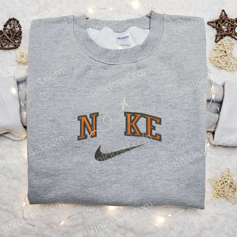 Nike x Plane Embroidered Shirt: Transportation-Inspired T-Shirt