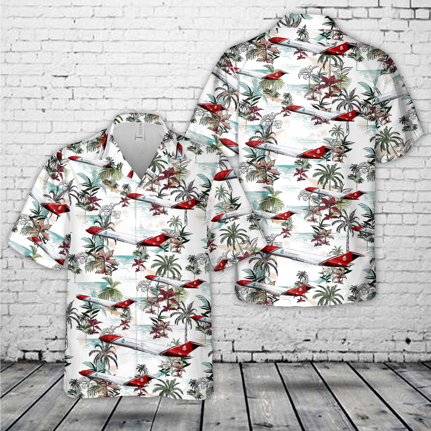 Oil Spill Response B727 Hawaiian Shirt Gift for Men Dad Father Gift for Men Dad Father