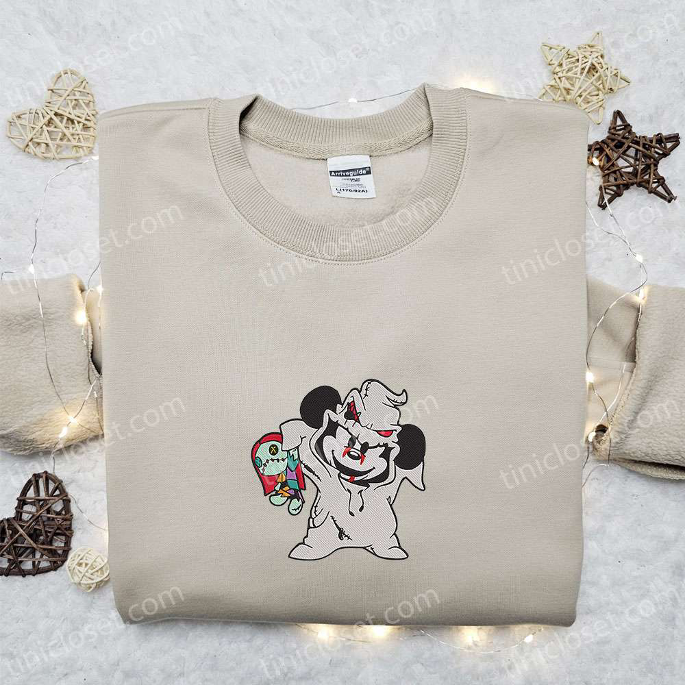Spooky Oogie Boogie Mickey Mouse Hoodie: Disney Halloween Shirt Best Gift Ideas