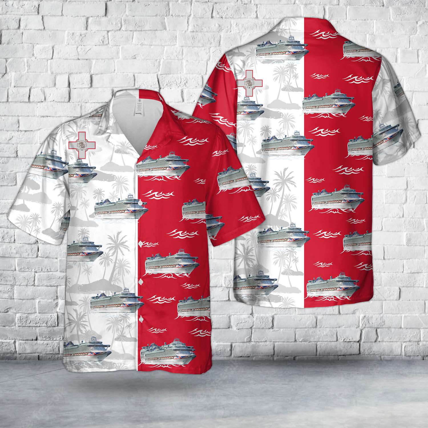 P&O Cruises MS Azura Hawaiian Shirt Gift for Men Dad Father Gift for Men Dad Father