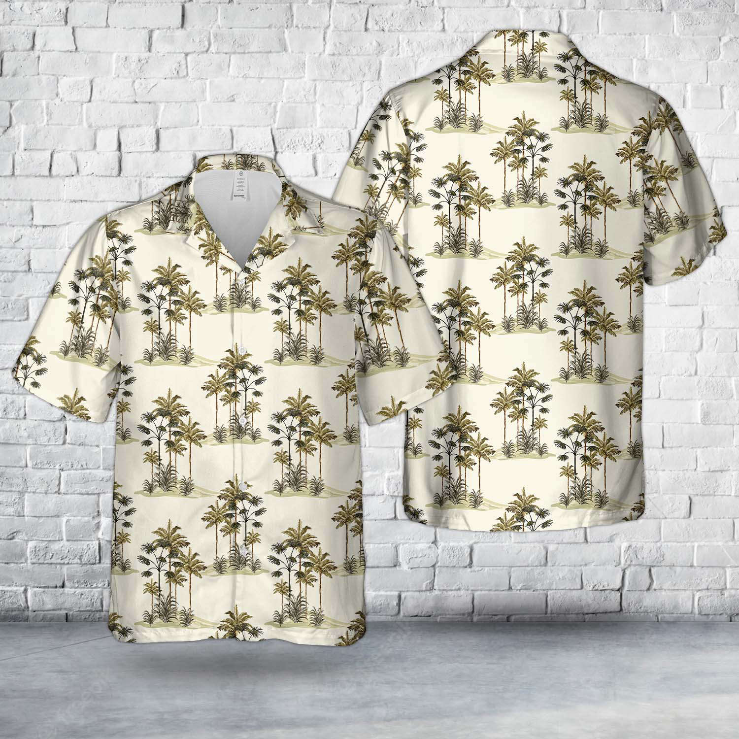 Palm Tree Hawaiian Shirt Gift for Men Dad Father Gift for Men Dad Father