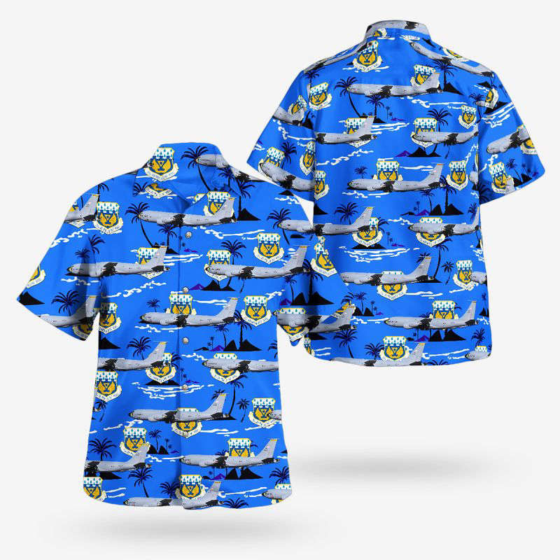 Pennsylvania Air National Guard 171st Air Refueling Wing KC-135T Stratotanker 58-0084 Hawaiian Shirt Gift for Men Dad Father Gift for Men Dad Father