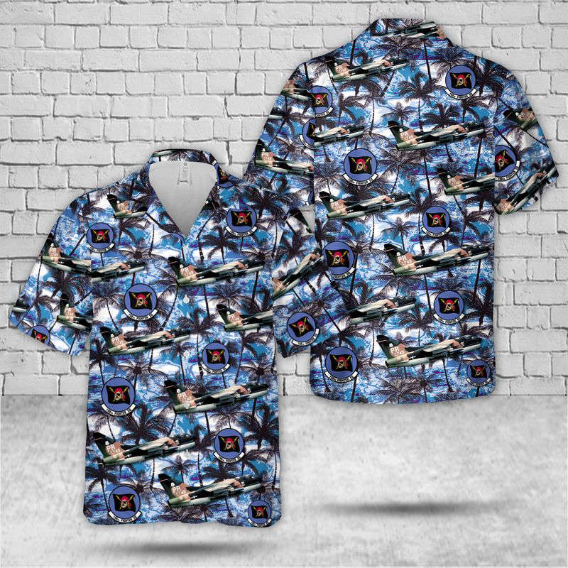 Puerto Rico Air National Guard A-7D Corsair II 198th Airlift Squadron Hawaiian Shirt Gift for Men Dad Father Gift for Men Dad Father