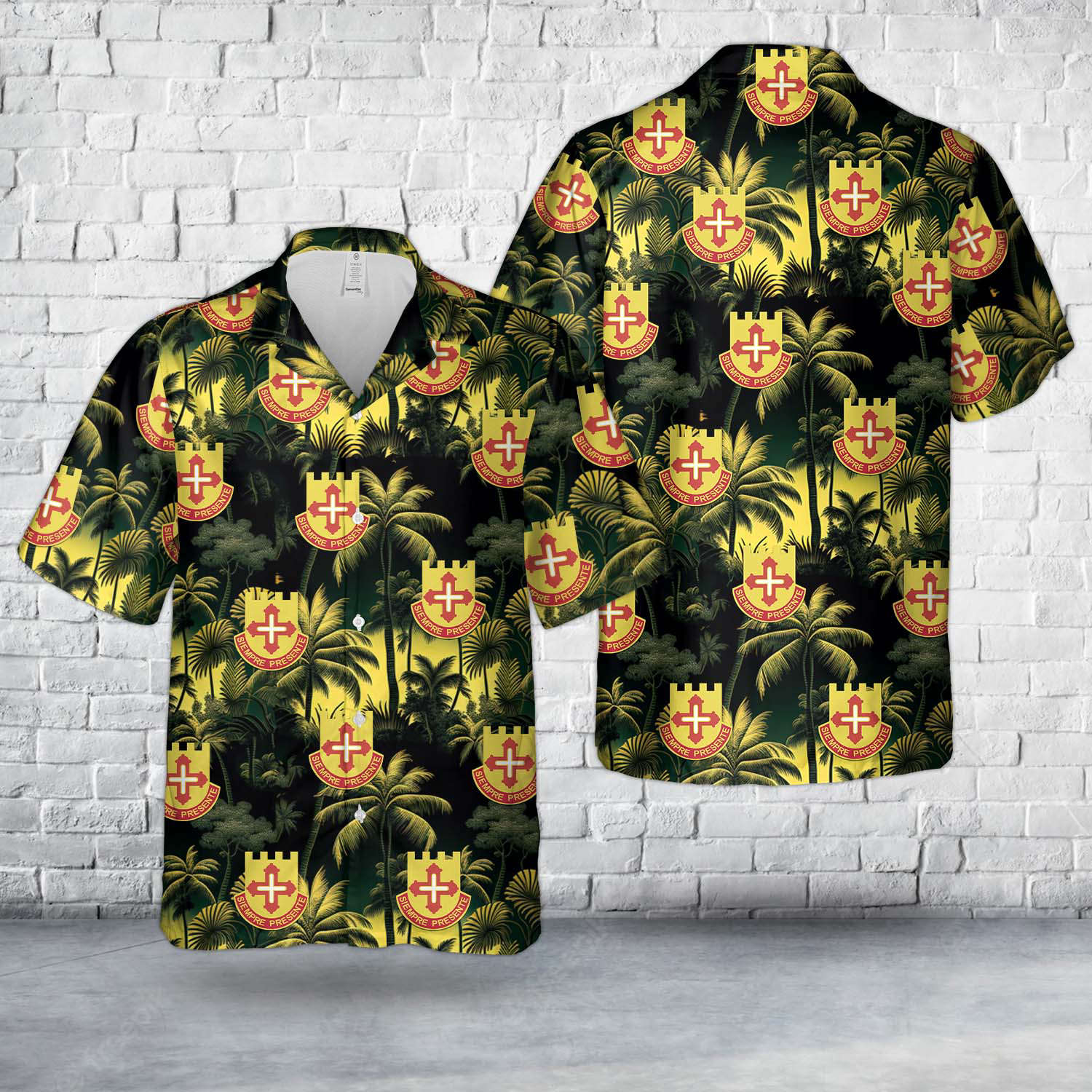 Puerto Rico Army National Guard Hawaiian Shirt Gift for Men Dad Father Gift for Men Dad Father