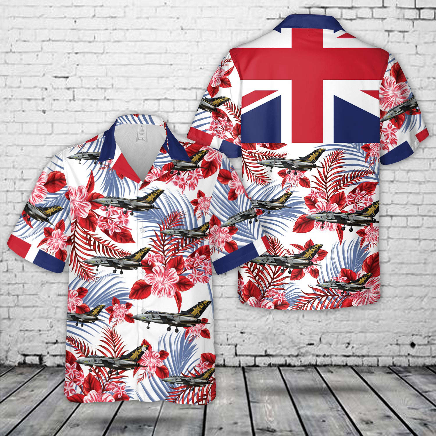 RAF Tornado GR4 ’31 Squadron 100th Anniversary ‘ZA548’ Hawaiian Shirt Gift for Men Dad Father Gift for Men Dad Father