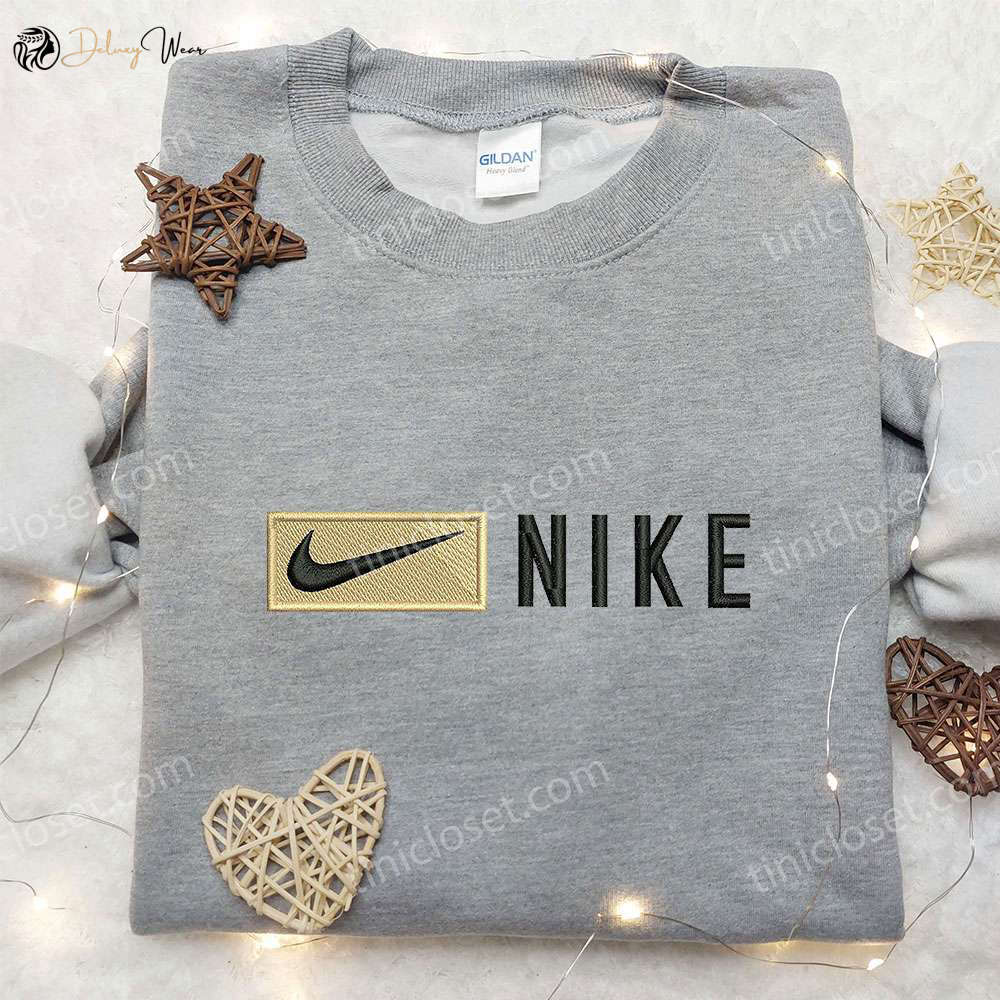 Rectangle x Nike Embroidered Sweatshirt: Best Nike Inspired Birthday Gift Idea