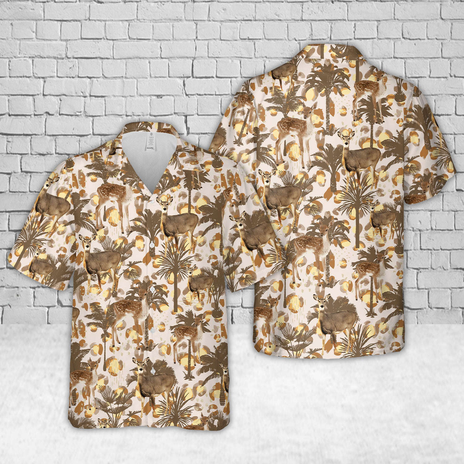 Roe Deer Hawaiian Shirt Gift for Men Dad Father Gift for Men Dad Father