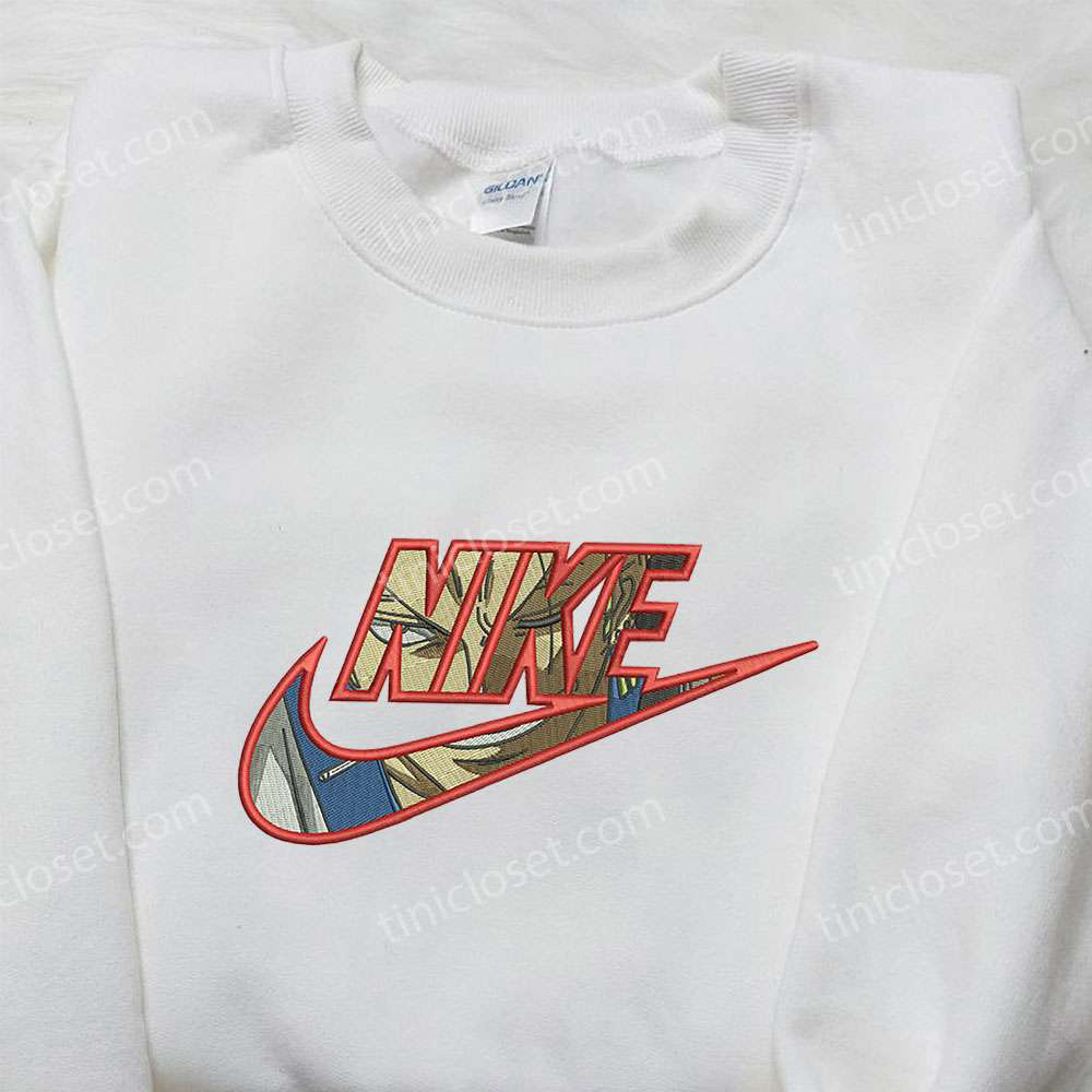 Exclusive Roronoa Zoro x Nike Embroidered Hoodie & Shirt: One Piece & Nike Inspired Collection