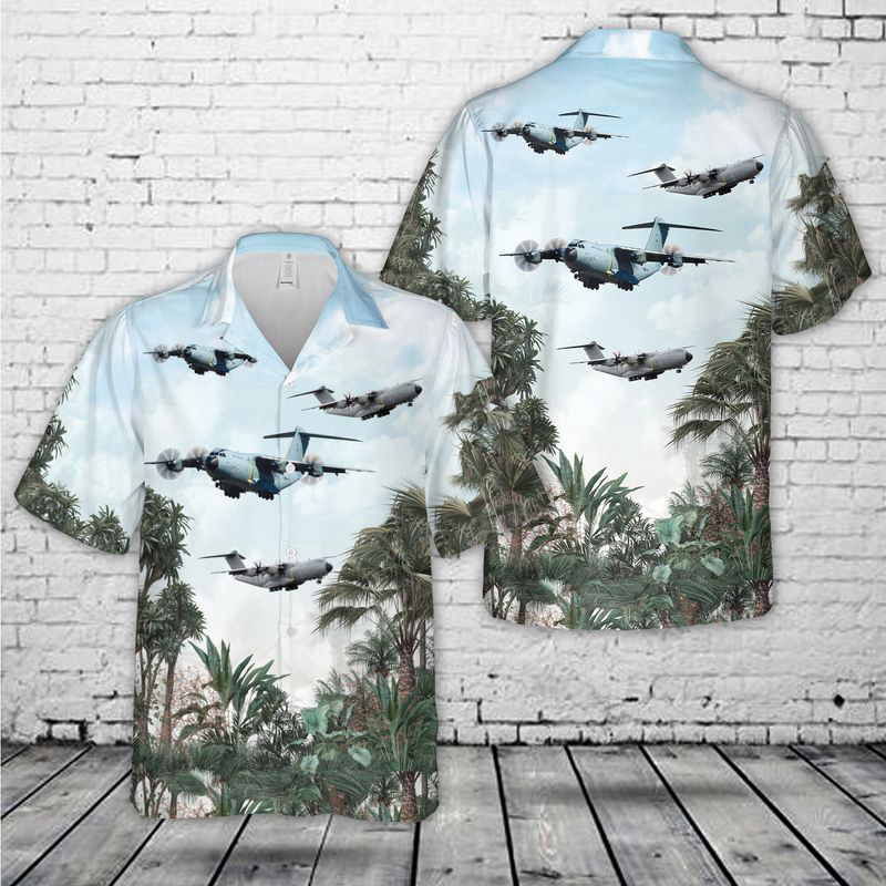 Royal Air Force Atlas C.1 A400M Hawaiian Shirt Gift for Men Dad Father Gift for Men Dad Father