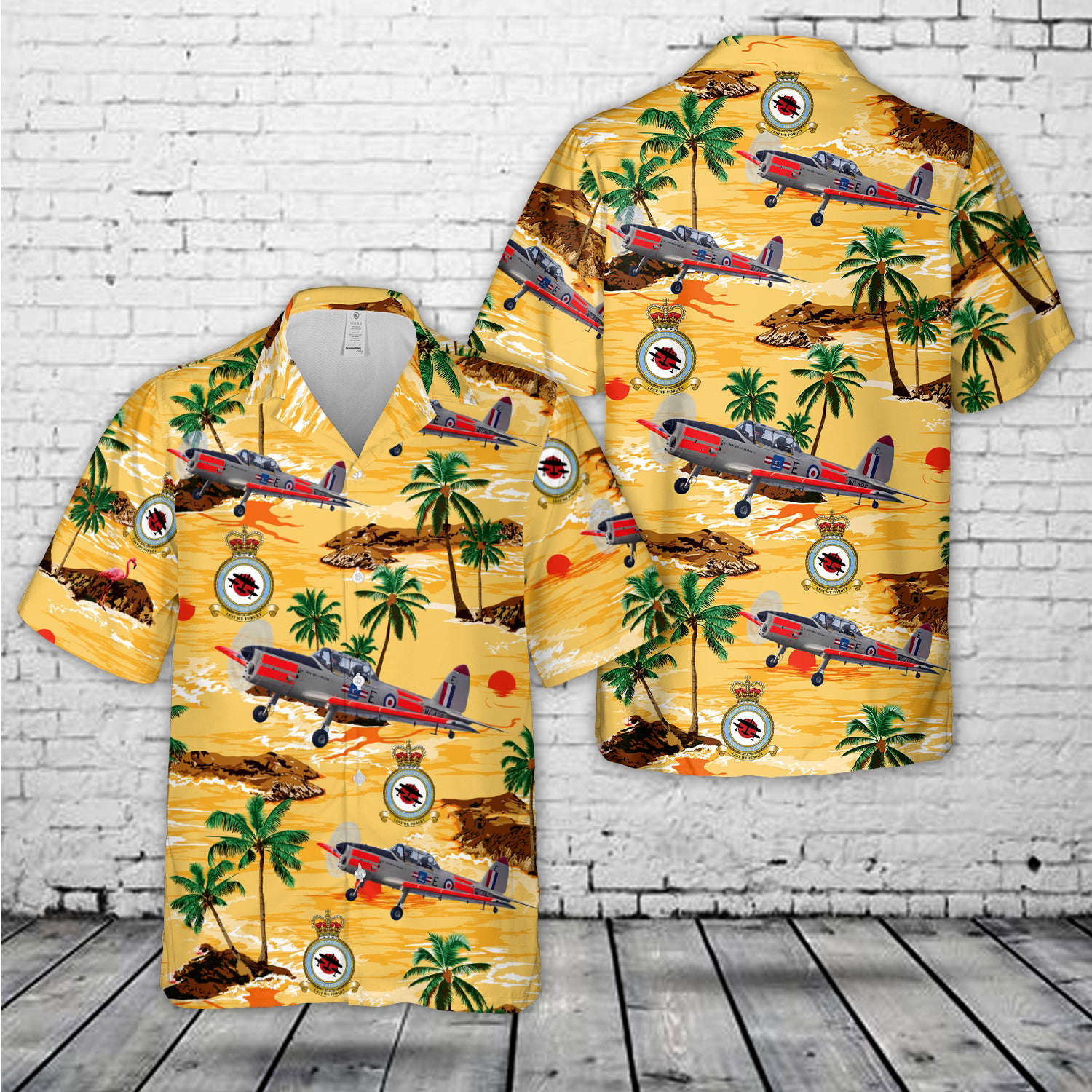 Royal Air Force "Battle of Britain Memorial Flight" Chipmunk WG486 Hawaiian Shirt Gift for Men Dad Father Gift for Men Dad Father