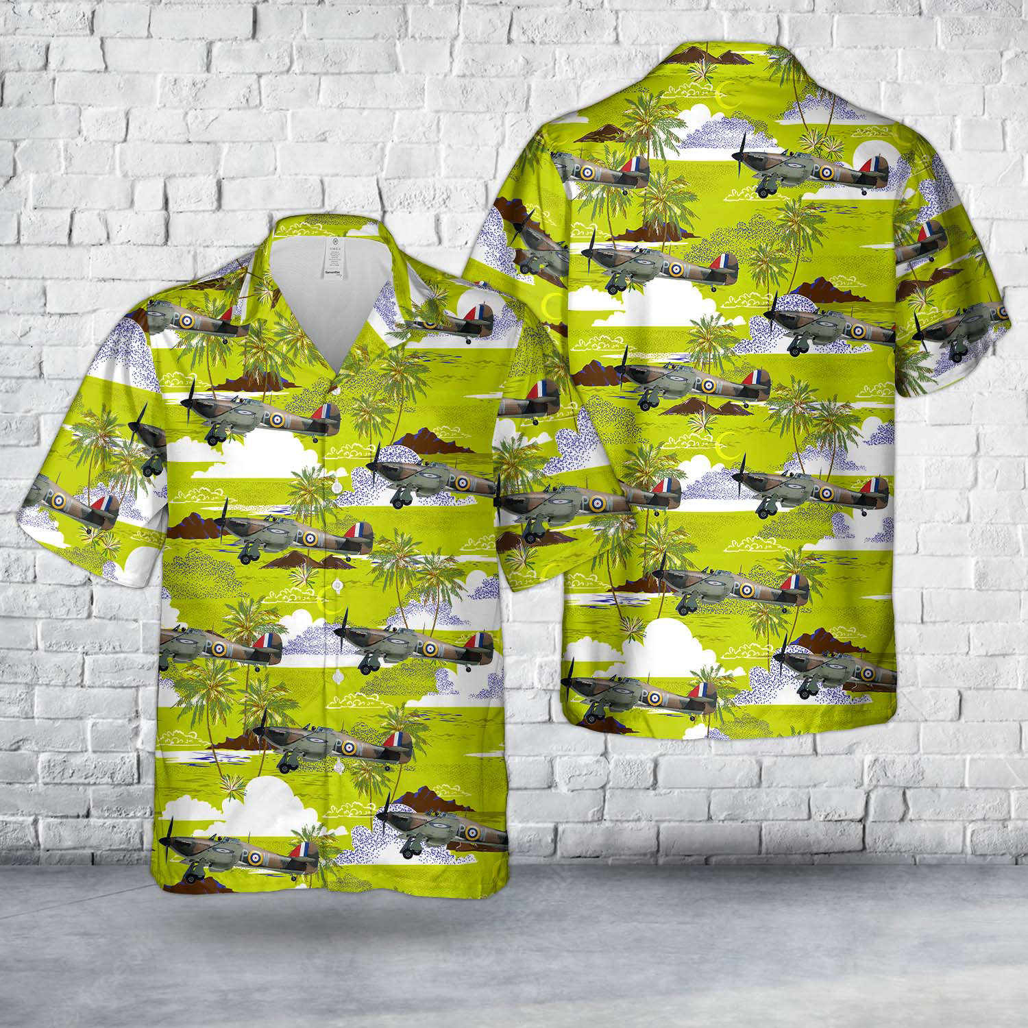 Royal Air Force “Battle of Britain Memorial Flight” Hawker Hurricane R4118 Hawaiian Shirt Gift for Men Dad Father Gift for Men Dad Father