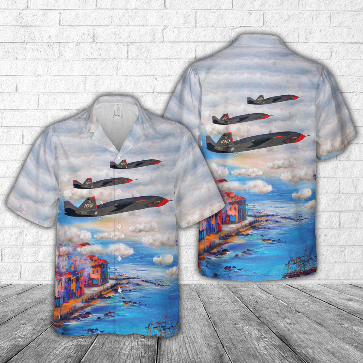 Royal Australian Air Force Boeing MQ-28 Ghost Bat Hawaiian Shirt Gift for Men Dad Father Gift for Men Dad Father