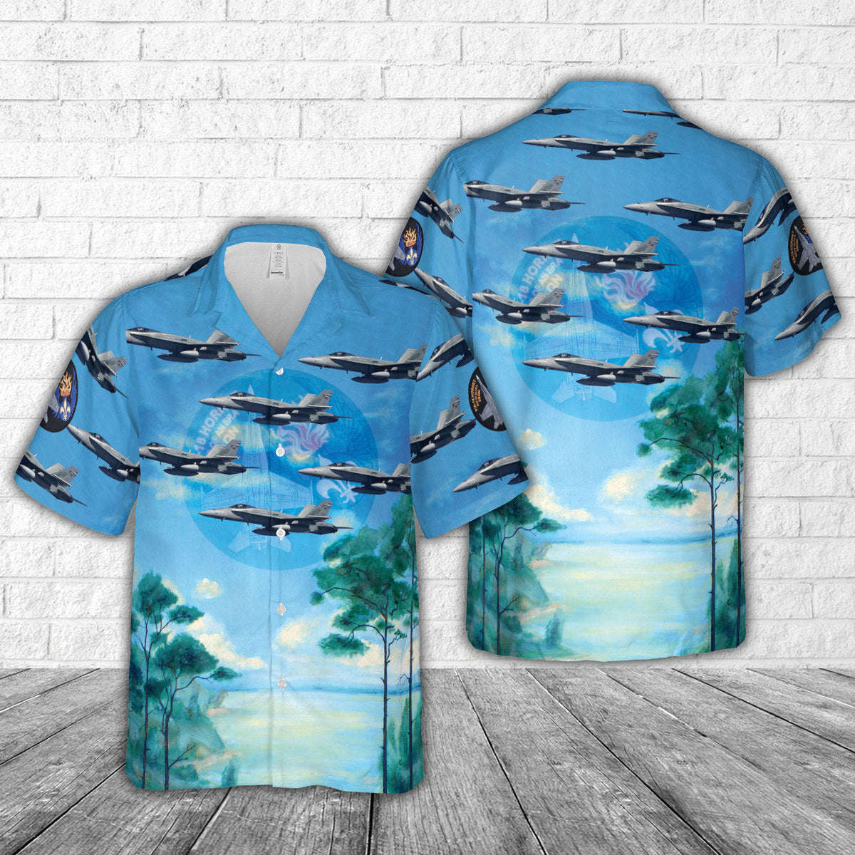 Royal Australian Air Force FA-18 Hornet No. 3 Squadron Hawaiian Shirt Gift for Men Dad Father Gift for Men Dad Father